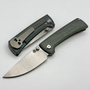 Chaves Knives RCK9 Green Grain Titanium & M390