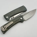 Chaves Knives RCK9 Green Grain Titanium & M390
