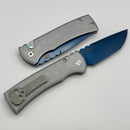Chaves Pro-Tech Redencion 229 Auto w/ Spiral Stipple Handle & Sapphire Blue Tanto S35VN