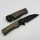 Chaves Knives Street Sangre Flipper The Suit w/ Titanium Integral Handle