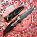 Microtech Socom Elite Auto Spear Point Outbreak Signature Series 160A-1OBSS