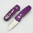 Pro-Tech Runt 5 w/ Battleworn Purple Handle & Satin Wharncliffe MagnaCut BSW25.RUNT5.1
