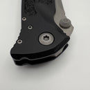 Grenade Blem Microtech Socom Elite Fully Serrated Tanto Edge Manual Black Apocalyptic Standard 161-12AP