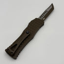 Grenade Blem Microtech Hera Frag Hellhound Chocolate Brown Cerakote Signature Series 919-1FRCCHS