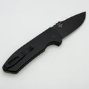 Pro-Tech SBR Short Bladed Rockeye Unique Micarta Handle & DLC S35 Blade One of a Kind