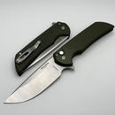 Pro-Tech Mordax Gridlock Green Aluminum Handle w/ Satin MagnaCut BSW25.Mordax.1