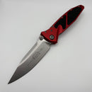 Grenade Blem Microtech Socom Elite S/E Manual Red Stonewash Standard 160-10RD