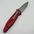Grenade Blem Microtech Socom Elite S/E Manual Red Stonewash Standard 160-10RD