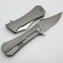 Aux Mfg Coffin XL w/ Titanium Handles & Bowie M390