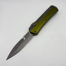Pre-Owned Microtech Glykon Apocalyptic Standard Bayonet w/ Apocalyptic Overlay & OD Green Handle 184-10APOD