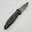 Pre-Owned Microtech Socom Elite Manual Single Edge Stonewash w/ Natural Clear Handle 160-10NC