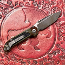 Pre-Owned Microtech Knives LUDT Gen III Outbreak Tanto 1136-1OBS