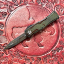 Pre-Owned Microtech Hera Double Edge Outbreak Signature Series 702-1OBDS