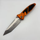 Pre-Owned Microtech Socom Elite T/E Manual Orange Stonewash Standard 161-10OR