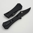 Aux Mfg Coffin Crossbar w/ Black Aluminum Handles & Black PVD Bowie 14C28N Blade