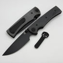 Chaves Knives Liberation 229 w/ Black Micarta & Black Drop Point Elmax - Blue Label