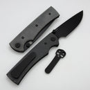Chaves Knives Liberation 229 w/ Black Micarta & Black Drop Point Elmax - Blue Label