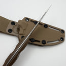 Microtech Akris w/ Dark Earth G-10 Handles & Stonewash M390MK 95-10DE-6