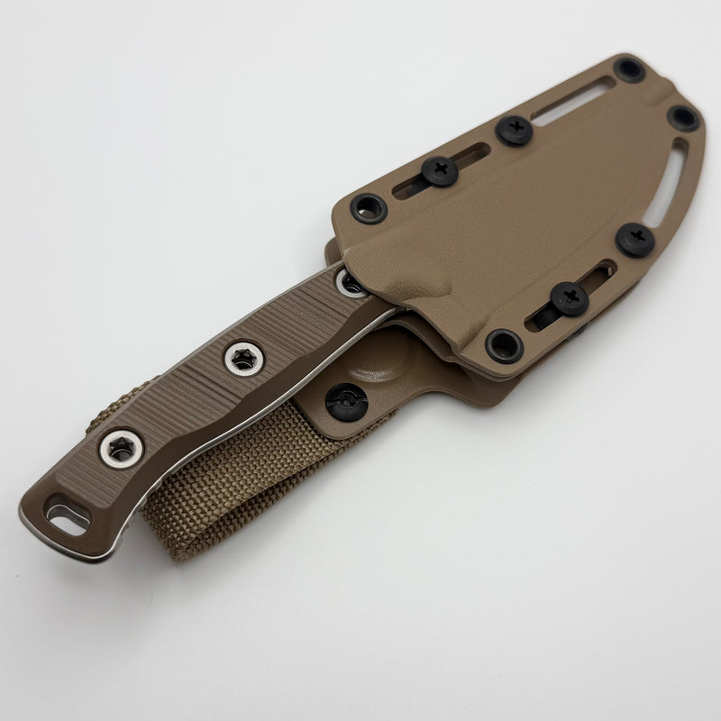 Microtech Akris w/ Dark Earth G-10 Handles & Stonewash M390MK 95-10DE-