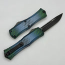 Microtech Knives Mini Hera Blue X-51 w/ S/E M390MK Signature Series 1703M-1BLX51S