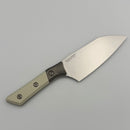 Microtech Santoku 6" Ivory G-10/ Ti Handle w/ Stonewash M390MK 3200B-10IV