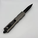 Grenade Blem Microtech Dirac Delta Natural Clear w/ Black D/E 227-1NC
