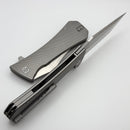 Aux Mfg Coffin XL w/ Titanium Handles & Tanto M390