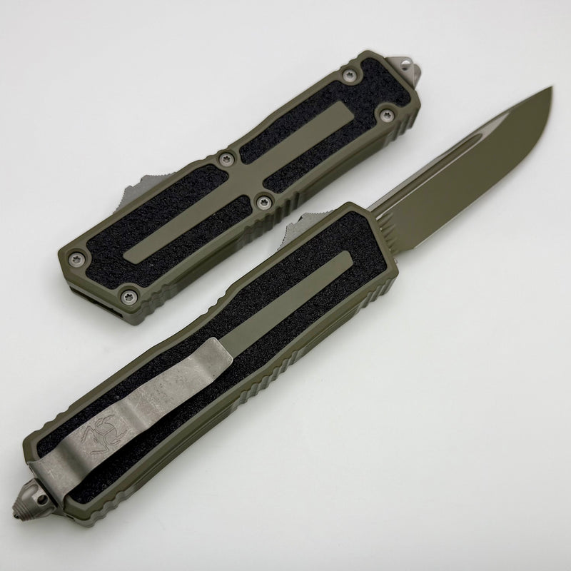 Microtech Scarab 2 Gen 3 S/E Cerakote Moss Green 1278-1MG-C21Z13