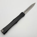 Microtech Marfione Select Nemesis IV Black Handle w/ Stonewash D/E M390MK 1152-10MS1 (Consignment)