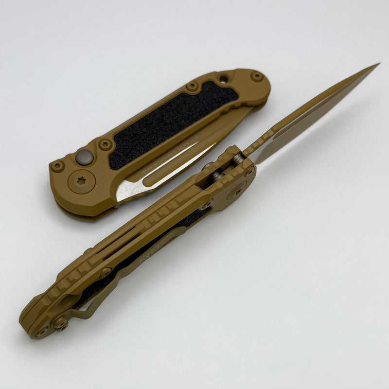 Microtech Knives LUDT Gen III Cerakote RAL8000 Drop Point 1135-1CRA