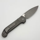 Microtech Knives LUDT Gen III Apocalyptic Drop Point Frag Titanium Handles 1135-10APFRMS1 (Consignment)