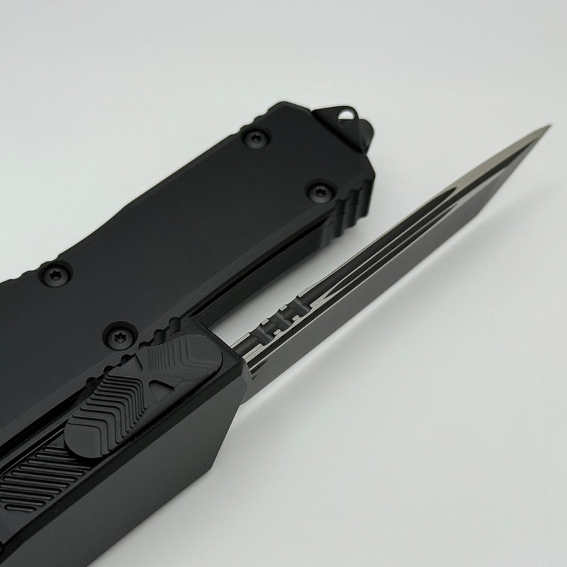 Microtech Scarab 2 Gen 3 Executive Tactical w/ Black Handles & Tanto M390MK 1177-1T