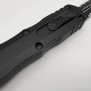 Factory Blem Microtech Dirac Black Standard & D/E Partial Serrated 225-2T