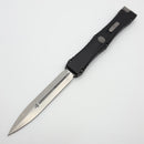 Pre-Owned Microtech Marfione Select Nemesis IV Black Handle w/ Stonewash D/E M390MK 1152-10MS1