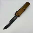 Grenade Blem Microtech Knives Combat Troodon Gen III Tan & Black Single Edge 1143-1TA