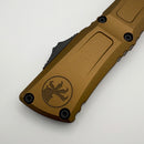 Grenade Blem Microtech Knives Combat Troodon Gen III Tan & Black Single Edge 1143-1TA