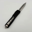 Grenade Blem Microtech UTX-70 Double Edge Full Serrated Satin & Black 147-6