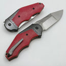 Yan Knives GTC Cabot - Paper Micarta & Zirconium Handles w/ S90V Compound Ground Blade