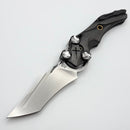 Pre-Owned Poikilo Blade Mundus Penitentia S1 w/ Titanium Handles & Pearlescent Stonewash M390