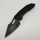 Pre-Owned Microtech Borka Stitch Shadow 169-1DLCTSH