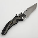 Pre-Owned Poikilo Blade Mundus Penitentia S1 w/ Titanium Handles & Pearlescent Stonewash M390