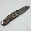 Poikilo Blade Task Vader S2 Rusty Tank Titanium Handles w/ Dark Stonewash M398