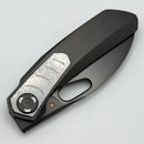 Poikilo Blade Vulpex Crab S3 DLC Titanium Handles w/ Crystal Ti Accents & DLC M398