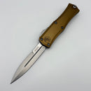 Pre-Owned Microtech Knives Mini Hera Stonewash Bayonet M390MK & Tan 1701M-10TA