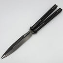 Poikilo Blade Nova S2 Dark Stonewash Titanium Handles w/ Two Tone DLC M390