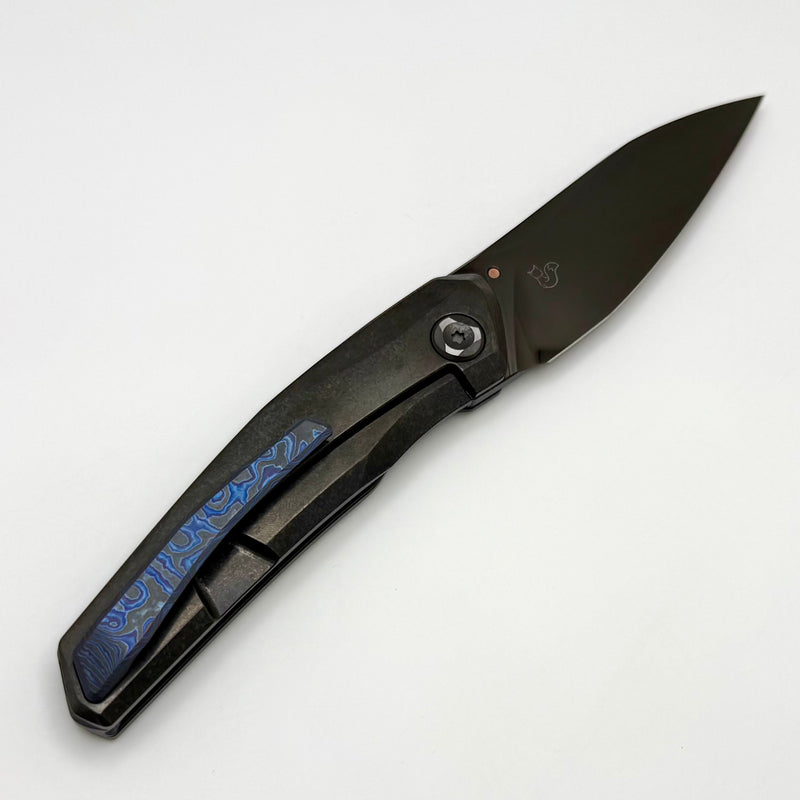 Poikilo Blade Vk-Zen Midtech Blackened Crystal Titanium Handles & DLC