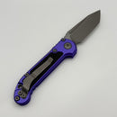 Pre-Owned Microtech Knives LUDT Gen III Apocalyptic Tanto w/ Purple Handle 1136-10APPU