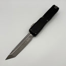 Pre-Owned Microtech Ultratech ZBP Tanto Apocalyptic w/ Black Handle 1123-10AP