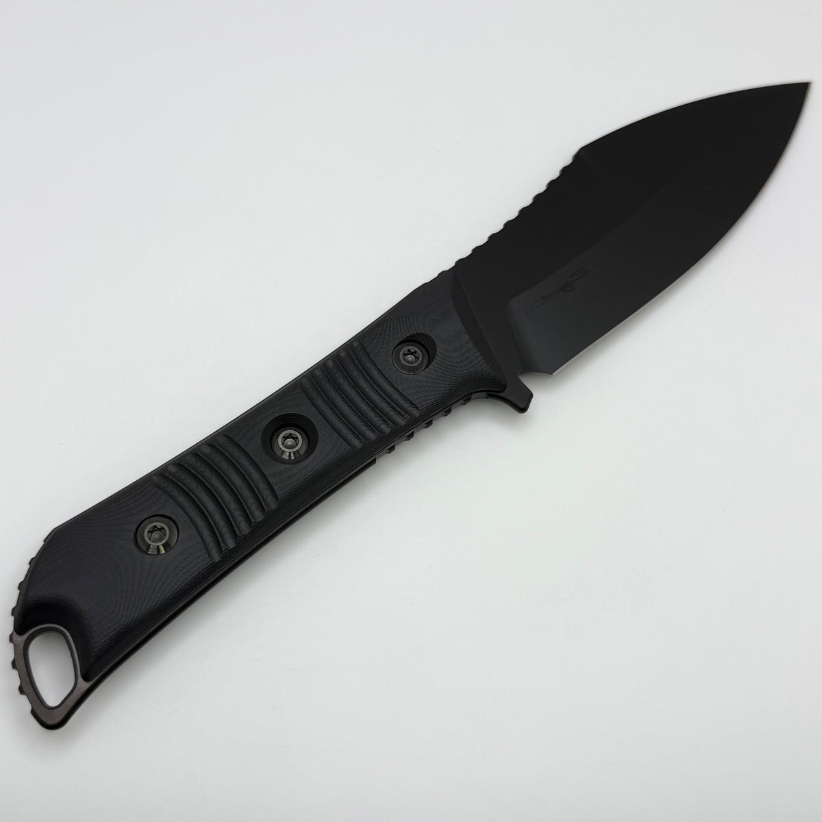 Microtech Knives & Borka Blades Always Survive Two Tone DLC w/ DLC Har
