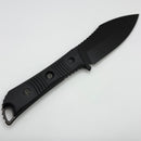 Microtech Knives & Borka Blades Always Survive Two Tone DLC w/ DLC Hardware & Black G-10 1115-1DLCTMS1